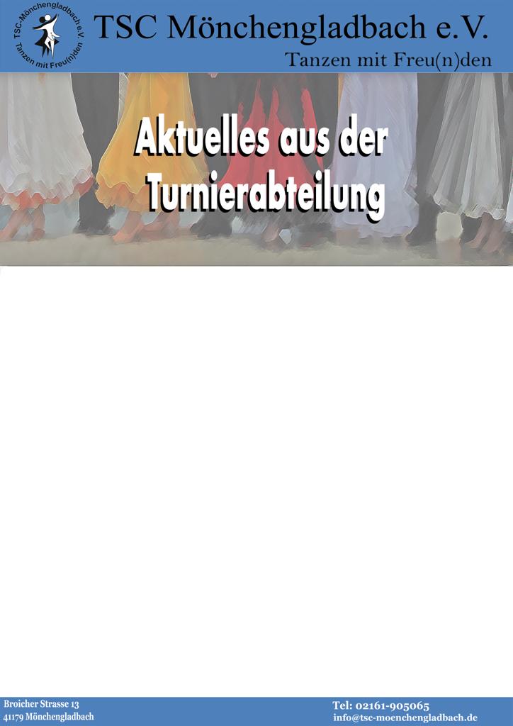 Turnierrückblick August 2023